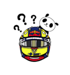 えりパンダのレーシングカーセット2（個別スタンプ：2）