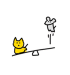うさぎとねこの仲間たち（個別スタンプ：8）