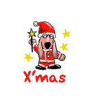 わん子 X’mas クリスマス（個別スタンプ：1）