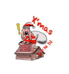 わん子 X’mas クリスマス（個別スタンプ：3）