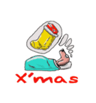 わん子 X’mas クリスマス（個別スタンプ：5）
