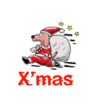 わん子 X’mas クリスマス（個別スタンプ：7）