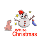 わん子 X’mas クリスマス（個別スタンプ：8）
