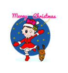 MFCのさとみちゃん Xmas＆年末年始（個別スタンプ：11）