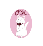 うさぎ ウサギ 兎 ねこ ネコ 猫（個別スタンプ：24）