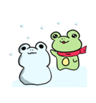 冬のけろった（個別スタンプ：19）