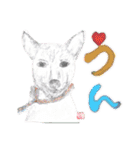 手描きイラスト 日常デカ文字 ネコ お花 猿（個別スタンプ：6）
