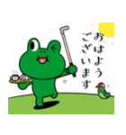 ゴルフ好きの為の☆BROWN ＆ FRIENDS☆2（個別スタンプ：9）