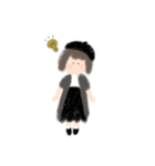 ぽやぽや女の子（個別スタンプ：1）