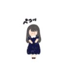ぽやぽや女の子（個別スタンプ：4）