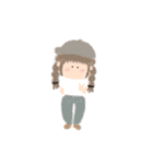 ぽやぽや女の子（個別スタンプ：5）