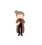 ぽやぽや女の子（個別スタンプ：6）