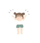 ぽやぽや女の子（個別スタンプ：14）