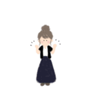 ぽやぽや女の子（個別スタンプ：19）