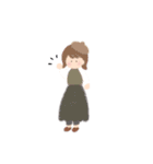ぽやぽや女の子（個別スタンプ：24）