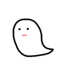 真顔ぉなとうめいおばけのすたんぷ1（個別スタンプ：16）