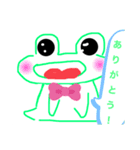 動物(食物入)達の心の声（個別スタンプ：1）