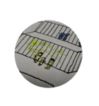 サンタさんと遊園地（個別スタンプ：4）