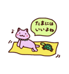 歩き続ける猫（個別スタンプ：27）