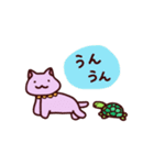 歩き続ける猫（個別スタンプ：34）