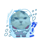 はぴちゃんのご挨拶(冬)（個別スタンプ：3）