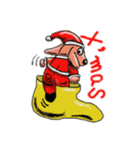 わん子2 X’mas クリスマス（個別スタンプ：5）