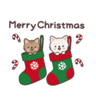 ねこたちの冬の日常＆クリスマス、お正月（個別スタンプ：32）