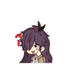 キミさん日記の仲間達（個別スタンプ：14）