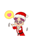 ヘンテコおじさんクリスマスバージョン2（個別スタンプ：2）