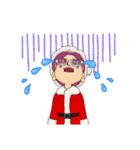 ヘンテコおじさんクリスマスバージョン2（個別スタンプ：8）