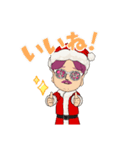ヘンテコおじさんクリスマスバージョン2（個別スタンプ：9）