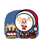 ヘンテコおじさんクリスマスバージョン2（個別スタンプ：13）