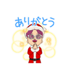 ヘンテコおじさんクリスマスバージョン2（個別スタンプ：14）