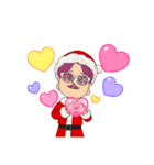 ヘンテコおじさんクリスマスバージョン2（個別スタンプ：15）