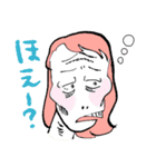 変顔でオーバーアクション（個別スタンプ：6）