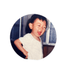 赤ちゃんのときのなつかしい写真です（個別スタンプ：2）