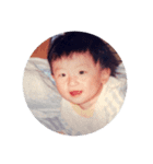 赤ちゃんのときのなつかしい写真です（個別スタンプ：6）
