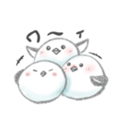 まるまるしたしろいとり(日常)（個別スタンプ：12）