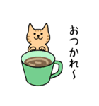 にゃーにゃー猫、茶トラのスタンプ（個別スタンプ：29）