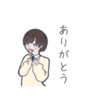 ドッペルくんと僕（個別スタンプ：8）