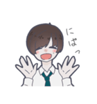 ドッペルくんと僕（個別スタンプ：14）