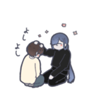 ドッペルくんと僕（個別スタンプ：21）