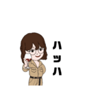 普段使える女の子スタンプ（個別スタンプ：5）
