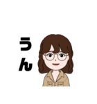 普段使える女の子スタンプ（個別スタンプ：27）