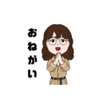 普段使える女の子スタンプ（個別スタンプ：36）
