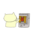 ねこさんたち（冬パック）（個別スタンプ：7）