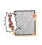 小1が書いたイラスト②（個別スタンプ：8）