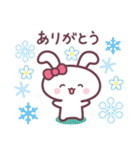 白うさぎの冬＆クリスマス☆年末年始（個別スタンプ：9）