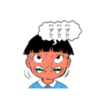 楳図かずお 恐怖スタンプ <描き文字remix>（個別スタンプ：3）