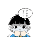 楳図かずお 恐怖スタンプ <描き文字remix>（個別スタンプ：4）